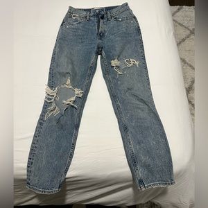 Abercrombie High Ride Mom Jeans